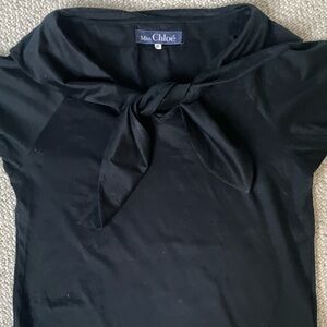 Vintage Chloe Navy Sailor Top